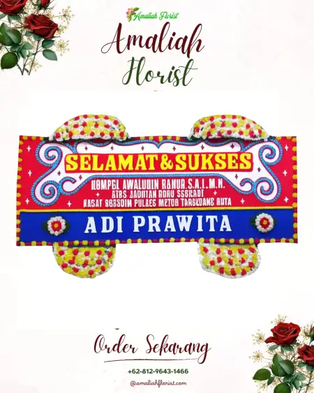 Papan Bunga Ucapan Selamat Penglatan