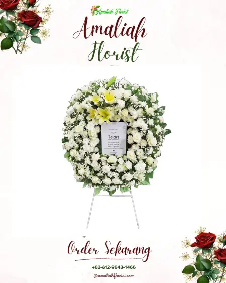 Krans Bunga Duka Penglatan